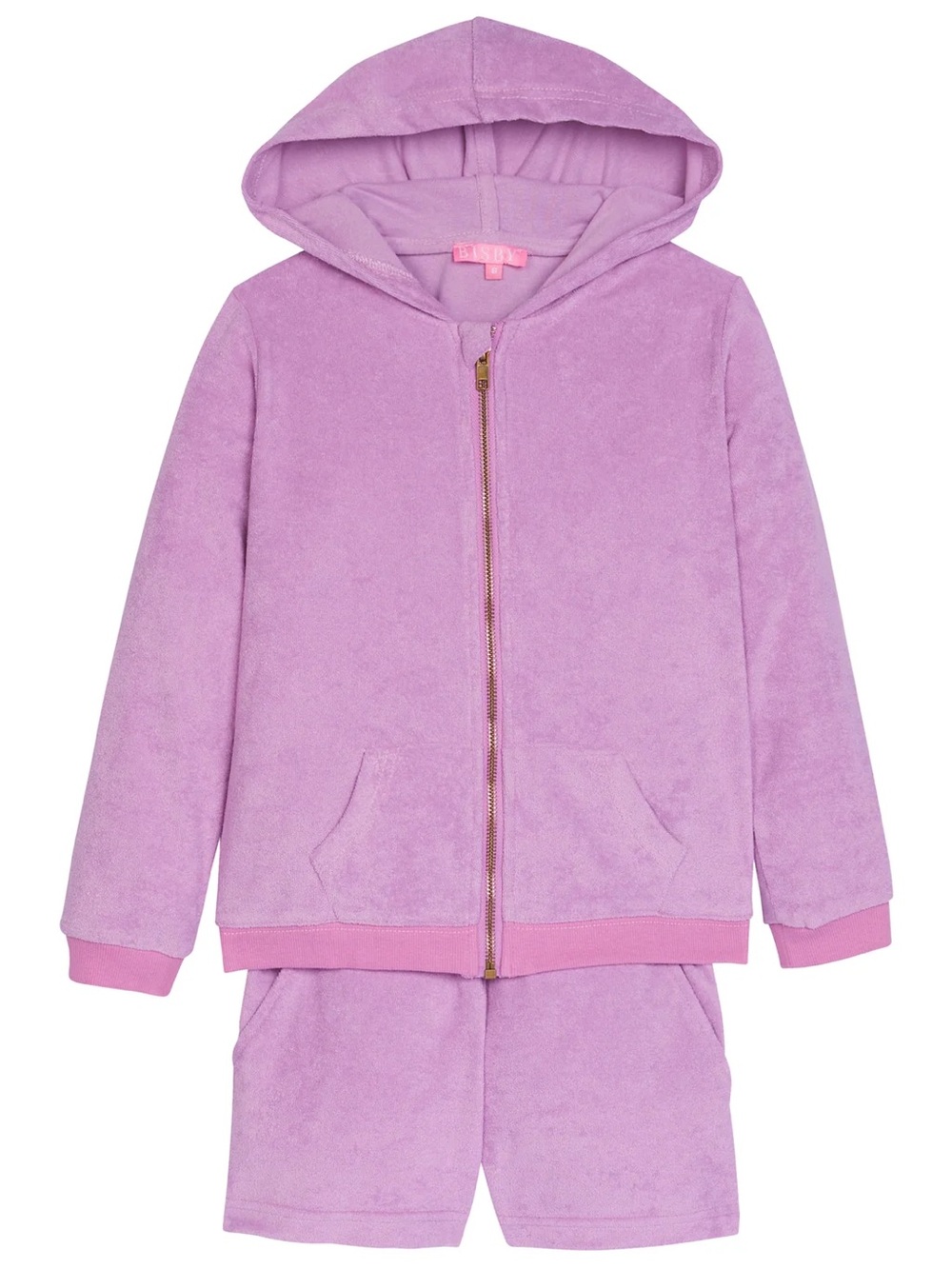 Bisby Kids Matching Hoodie & Shorts Set